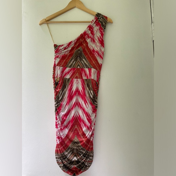 Y2K One-Shoulder Body-Con Mini-Dress - Picture 2 of 4